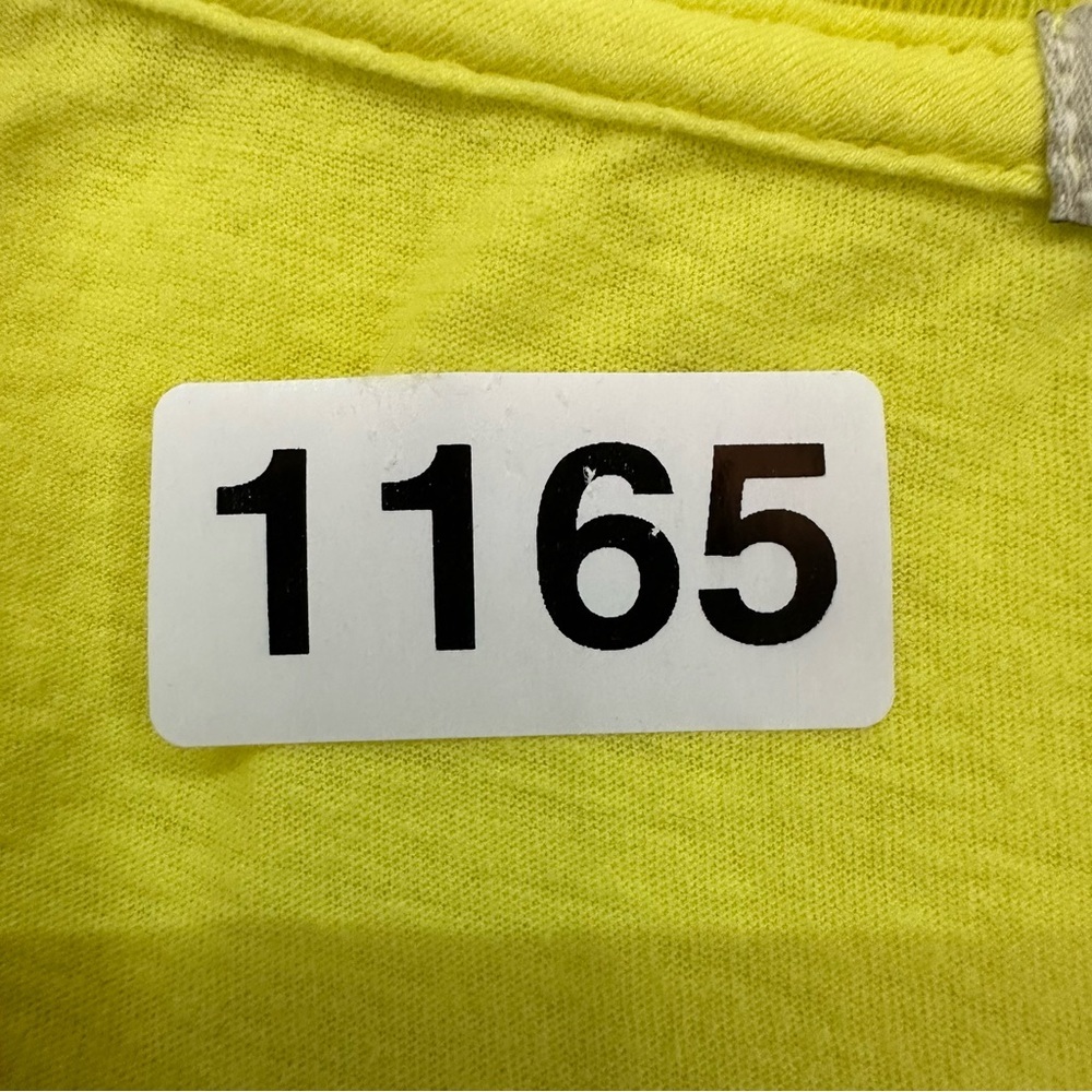 Heritage 1981 Short Sleeve Ruched Sleeve Basic T Shirt Womens Small Yellow‎ - Picture 9 of 9